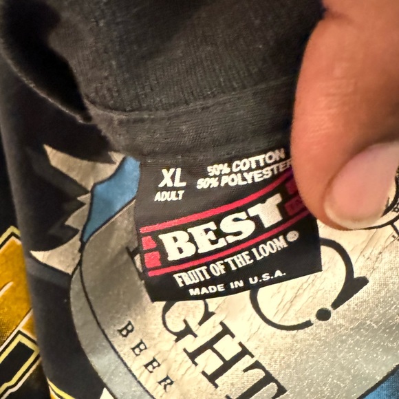 VINTAGE PITTSBURGH PENGUINS TSHIRT SZ XL NHL - Picture 6 of 6